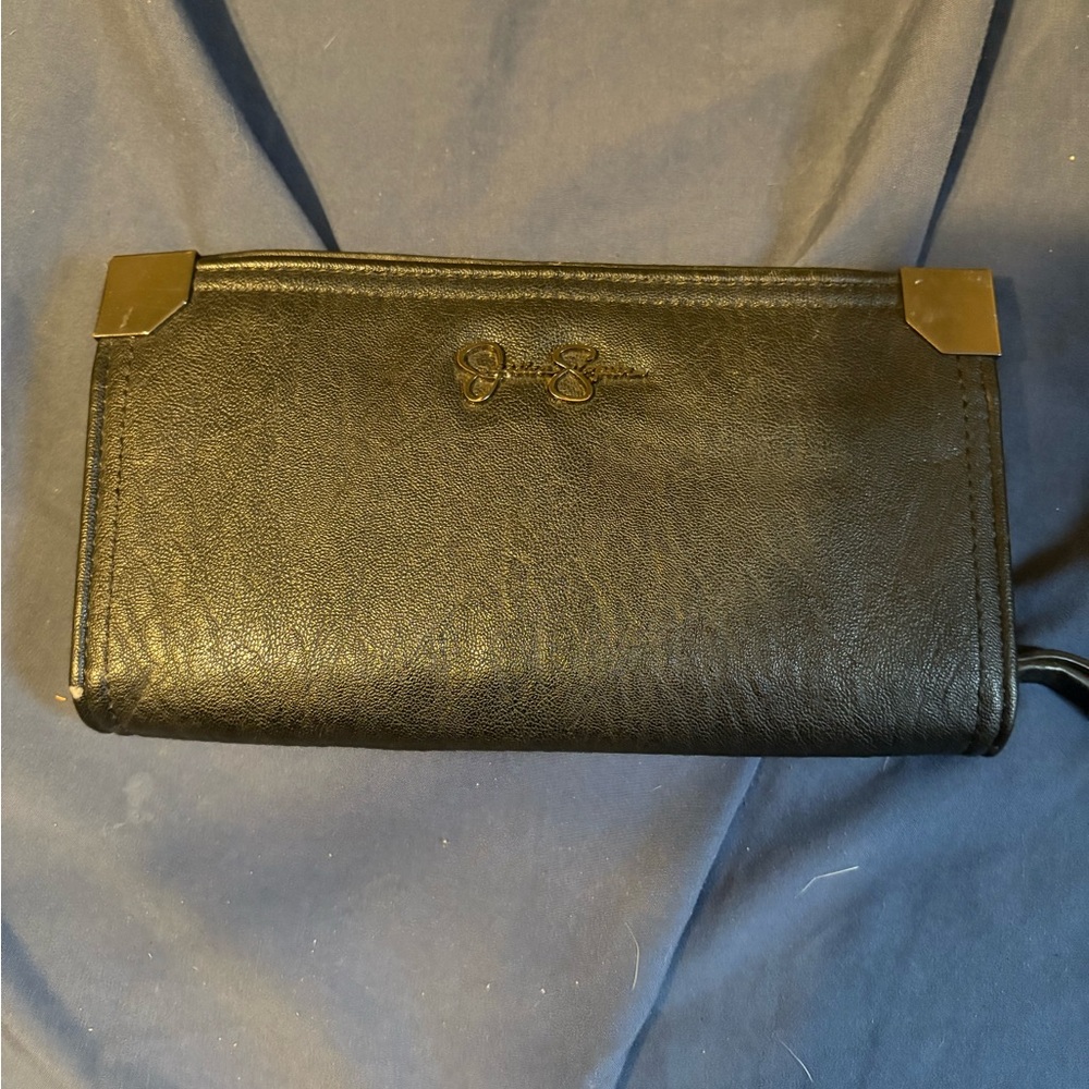 Jessica Simpson Black Wallet Classic Design